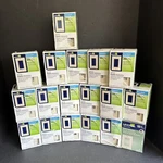 Leviton Decora Ten Plastic Wall Plates 80401-TMP, Light Almond 18 Pks Of 10EA. Fixed Price $88.00.