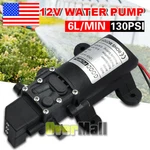 12V Water Pump 6LPM High Pressure Self-priming For Caravan Trailer Camping Boat. Fixed Price $28.49.