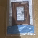 Brainerd Stamped Espresso Metal Decorator Rocker Single Wall Plate 3975028. Fixed Price $5.00.