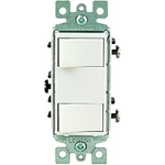 Decora Double Combination Switch Feed 15 120 V White Csa Clamshell. Fixed Price $26.43.