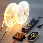 Benlun 24V Cct Cob Led Strip Lights Kit (2 65.6FT, White 2700K-6500K. Fixed Price $125.43.