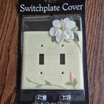 Magnolia Switch Plate Cover By Ibis And Orchid Design New. Fixed Price $12.00.