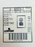 Leviton 80503-I, 1-GANG Duplex Recept. Plate, Ivory, Midway, Sold 25 Per Carton. Fixed Price $14.95.
