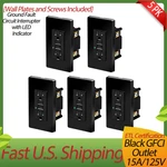 X15A/125V Electrical Gfci Outlet,outdoor Indoor Use,wall Plate,etl,black. Fixed Price $50.55.
