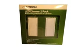 Lutron DVCL-153P-WH-2 Led Dimmer Pack. Fixed Price $40.00.