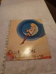 Blue Moon Silk Stocking Tin Sign Made By Desperate Enterprises Inc. Usa. Fixed Price $20.00.