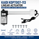 Kaidi KDPT007-113 Linear Actuator Recliner Motor Lift Chair Sofa Replacement Oem. Fixed Price $74.99.