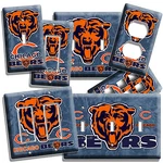 Chicago Bears Nfl Football Team Logo Light Switch Outlet Wall Plate Garage Decor. Fixed Price $24.29.