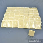 Leviton 82014 Almond 1-GANG Blank Plastic Standard Wallplate Box Mount 50PCS. Fixed Price $45.59.