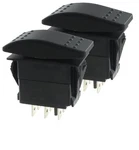 2X Carling Technologies VLD1S00B-AZC00-000 Rocker Switches Dp Offon 20A 12.... Fixed Price $37.17.
