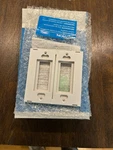 Lutron FP-HOM2-MPLLP Double Gang Face Plate White. Fixed Price $30.00.