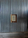 Decorative Farmhouse Wooden Electrical Trim Ring For Outlet Switch. Fixed Price $12.50.
