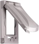 Hub MX1050S Single-gang Weatherproof Heavy Duty Universal Flip Cover, 2.87"W. Fixed Price $7.68.