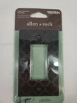 Allen + Roth Single Decorator Wall Plate Nickel FINISH-0829934. Fixed Price $14.99.