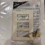 Leviton 80311-A 3-GANG Decora Snap-on / Screwless Wall Plate Almond. Fixed Price $5.99.