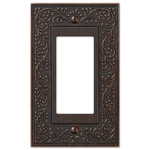 Amerelle Aged Bronze Art Rocker Wall Plate 1 Gang Home Improvement. Fixed Price $10.79.