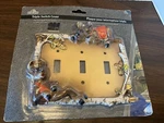 Rivers Edge Deer Triple Switch Cover White Birch Rustic Country Cabin Lodge. Fixed Price $22.00.