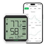 Vivosun Bluetooth Hygrometer Thermometer Indoor,temperature Humidity Alarm. Fixed Price $12.59.