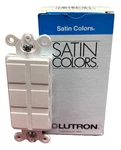 Lutron SC-6PF-SW, Port Wall Plate Each New. Fixed Price $13.57.