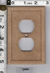 Questech Somerset Coll. Cornice Model In Sienna Color Dupex Outlet Plate 296692. Fixed Price $9.99.