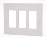 10X Eaton PJS263WWHITE Mid Size Decorator Screwless Wall Plate Gang. Fixed Price $39.99.
