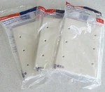 Leviton Preferred Unbreakable Nylon Blank Wall Plate 3-GANG White Midway Pack. Fixed Price $11.98.