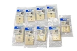 Icc Faceplate Flat 1-GANG 2-PORT Almond IC107F02AL Lot Of 9 W/ Screws Keystone. Fixed Price $19.99.