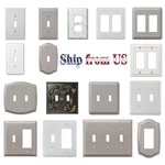 Switch Wallplate Decorative Outlet Cover Toggle Rocker Duplex. Fixed Price $6.99.