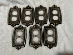 Vintage Amerock Bonaventure Collection Outlet Cover Plates Lot Of 7. Fixed Price $79.23.