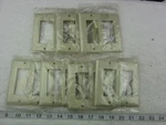 P&s Pass Seymour SP262-IU 2-GANG Ivory Deco/gfci Wallplate Lot Of 7, New. Fixed Price $5.95.
