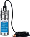 Eco-worthy 12V Dc Submersible Deep Well Pump, Max Flow 3.2GPM, Head 230FT,. Fixed Price $195.00.