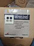 Cooper PJ82LA Light Almond 2-GANG Duplex Unbreakable Mid-size Wallplate 20PCS. Fixed Price $15.90.
