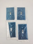 Leviton 103-84001-000 Stainless Steel Switch Wallplate (lot Of 4). Fixed Price $40.00.