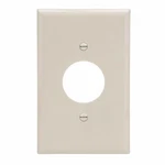 Eaton PJ7LA Mid-size Polycarbonate 1-GANG Power Outlet Wallplate, Light Almond. Fixed Price $6.85.