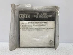 Ses BP-20 Blank Cover Weatherproof 2-GANG Gray. Fixed Price $11.88.
