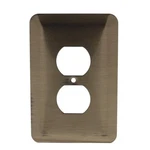 Leviton Jumbo Antique Brass Receptacle Wallplate Duplex Outlet Cover 89303-ATB. Fixed Price $7.59.
