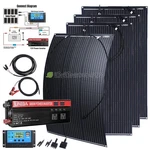 5000W Complete Solar Panel Kit With Controller & Inverter Home 110V Grid System. Fixed Price $318.99.