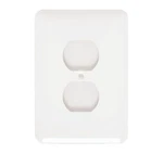 Mulberry 1-GANG Midsize Duplex Wall Plate White 76701. Fixed Price $5.95.
