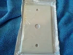 Leviton Almond Phone/cable Wall Plate Cover .406" Hole 82013 New. Fixed Price $9.91.