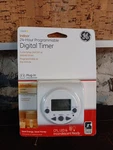 New Sealed Ge 15430 Plug-in Indoor 24-HOUR Programmable Digital Timer-free Ship. Fixed Price $10.00.