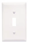 Pass & Seymour TPJ1W 1GANG Wall Plate Toggle Switch Jumbo White. Fixed Price $123.71.