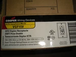 15A Gfci With Wall Plate Ivory Cooper VGF15V Of 10 4 Lots Available. Fixed Price $65.00.