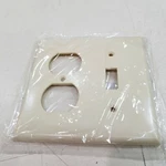 Cooper/eagle Box Of (10) 2138-V Ivory Switch & Receptacle Wall Plate.. Fixed Price $9.99.