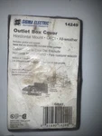 14249 Gray Sigma Horizontal Gfci Outlet Cover Wp Gang Nos. Fixed Price $10.00.