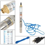 Inch 1/2HP Deep Well Pump Submersible Water 370W 16GPM 110V/60HZ 95PSI. Fixed Price $132.45.