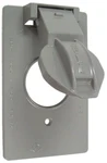 Bell Outdoor 51550, 1-GANG, Gray, Aluminum, Weatherproof Device Box Cover, Pc. Fixed Price $7.46.