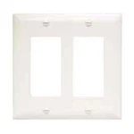 Pass & Seymour TP262W 2GANG Wall Plate, Decorator, Nylon, Standard - White. Fixed Price $19.99.