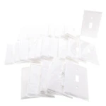 Cooper 2134W White 1-GANG Toggle Switch Thermoset Wallplates Plastic Cover 25PCS. Fixed Price $20.89.