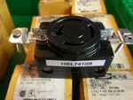 (1) Hubbell HBL7410B Twist-lock Receptacle 20A, Non Grounding. Fixed Price $50.00.