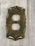 Amerock Carriage House Outlet Cover Vintage Brass Plates C-9082-1. Fixed Price $14.49.